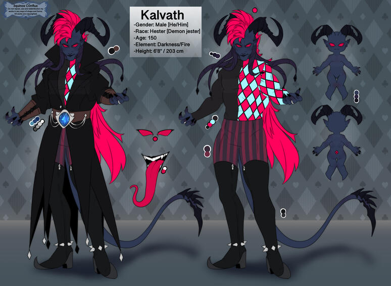 Kalvath ref sheet